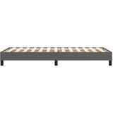  Okvir za krevet s oprugom sivi 100x200 cm od umjetne kože | shoptok.hr