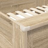  Krevet na kat za djecu s madracem Sonoma hrast 100 x 200 cm | shoptok.hr