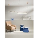  Ondaluce - LED prigušiva luster na sajli SOEL LED/28W/230V prečnik 60 cm zlatna | Eponuda.com