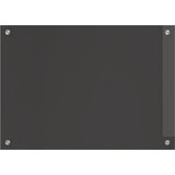  Kuhinjski zid Tamno siva 70 x 50 cm Staklo otporno na udarce | shoptok.hr