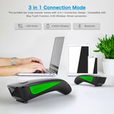 Netum barcode čitač NT-C740, 1D, wireless-bluetooth-usb | ePonuda.com