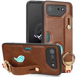 INORCO Za Asus ROG Phone 7 5G Pulsera Pie de apoyo Estuche de teléfono Cubierta de PC + TPU recubierta de cuero PU con abridor de botellas, (22036962) Cene