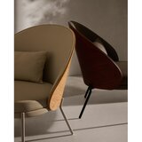Kave Home Rjav fotelj iz umetnega usnja Eamy – | Shoptok.si