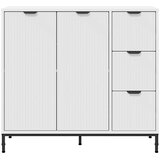  Kreveta s ladicama Bijelo 89,5 x 33 x 82 cm Konstruirano drvo | shoptok.hr