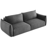 Makamii Temno siva raztegljiva sedežna garnitura 230 cm Leila – | Shoptok.si