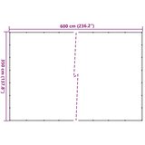  Mreža za prikolicu zelena 3,5x6 m HDPE | shoptok.hr