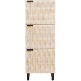  Highboard s pohranom Finš bijelog pranja 40 x 33 x 110 cm | Eponuda.com
