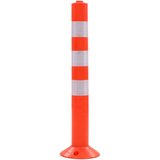 vidaXL Cestovni stupovi za kontrolu prometa 5 kom plastični 75 cm | shoptok.hr