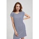 Marisse Women's Dress L-Su-4360 White_Navy | Shoptok.si