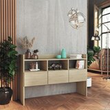  Komoda boja hrasta sonome 105 x 30 x 70 cm konstruirano drvo | shoptok.hr