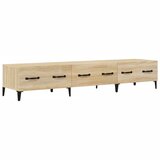 Maison Chic TV omarica - TV stojalo - Televizijska omarica sonoma hrast 150x34,5x30 cm konstruiran les, (21700248) Cene