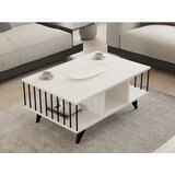 Woody Fashion Club sto Bert 90x40x60cm Bijeli | Eponuda.ba
