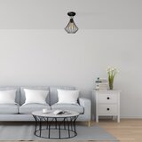  Plafonski luster JEWEL 1xE27/60W/230V crni | Eponuda.com