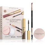 Anastasia Beverly Hills Full & Feathered Kit Soft Brown set za oblikovanje obrvi 12