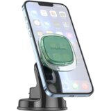 Borofone Univerzalni magnetni auto držač nosač za mobitel BH83 Clear magnetic car center console green glaze Cijene