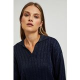 Marisse Women's Sweater Z-Sw-4558 Navy | ePonuda.com