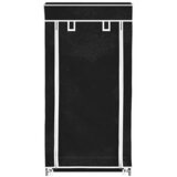 Ormarić za Cipele s Pokrovom od Tekstila 58 x 28 x 106 cm Crni | Eponuda.ba