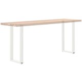  Noge stolića za kavu U-oblika 2 kom bijele 38x(72-73) cm čelik | shoptok.hr