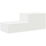  Omara za shranjevanje Bela 127x41x40 cm Izdelano iz umetnega lesa | Shoptok.si