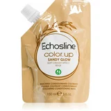 EchosLine Color Up Bonding maska s hranjivim učinkom nijansa Sandy Glow 150 ml