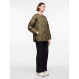 Pieces Prehodna jakna 'STELLA' temno zelena | Shoptok.si