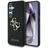 Guess GUHCS25MPGT4MBK ovitek za Samsung Galaxy S25 Plus 5G - Grained - črn | Shoptok.si
