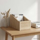  Kutija za LP ploče Hrast sonoma 18 x 32 x 18 cm | shoptok.hr