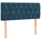 Box spring krevet s madracem tamnoplavi 120 x 200 cm baršunasti | shoptok.hr