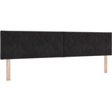  LED krevet za pohranu s madracem Crna 200 x 200 cm Baršun | shoptok.hr