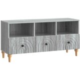 vidaXL TV ormar Sivi Sonoma 102 x 34 5 x 50 cm Konstrukcijsko drvo - Sivi Sonoma | shoptok.hr