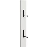 Mömax Garderobni Panel Ludwig, Bela | Shoptok.si