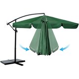 Veliki vrtni suncobran Plonos 350 cm zeleni | shoptok.hr