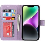INORCO Za iPhone 14 Plus PU usnjena torbica za denarnico s stojalom R61 Teksturni ovitek za telefon s posekanim šivom, (22035147) | Shoptok.si