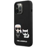 Karl Lagerfeld Originalen ovitek KLHCP13LSSKCK za iPhone 13 Pro črn silikonska zaščita - Full Bodies | Shoptok.si