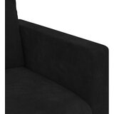 SOFA Crna 138 x 78 x 80 cm Baršun | shoptok.hr