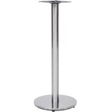  Noga za bistro stol srebrna Ø 45 x 107 cm od nehrđajućeg čelika | shoptok.hr