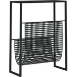  Stalak za časopise crni 35 x 15 x 45 cm čelični | Eponuda.ba