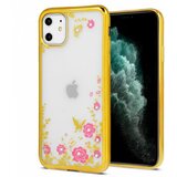 Nillkin Silikonski ovitek z rožicami za Xiaomi Redmi 9C - zlat | Shoptok.si