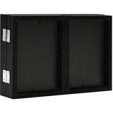 vidaXL Trodijelni okvir za fotografije crni 28 x 18 cm + 2x (13x18 cm) | shoptok.hr