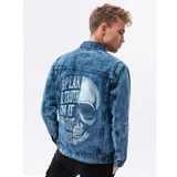 Ombre Clothing Men's mid-season jeans jacket C525