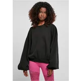 UC Ladies Women's Oversized Triangle Crew Neck Black