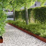  Ograda oko Travnjaka 30 kom. 103 x 20 cm Čelik Rđa | shoptok.hr
