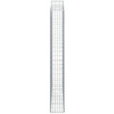  Lučne gabionske košare 2 kom 200x30x220/240cm pocinčano željezo | shoptok.hr