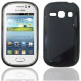  S silikonski ovitek Samsung Galaxy FAME črn Cene