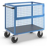eurokraft pro Zabojni voziček, stene iz jeklene mreže, brez pokrova, DxŠ 1050 x 700 mm | Shoptok.si