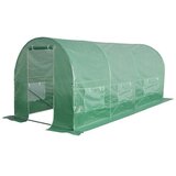 3 Rastlinjak (d 3 x š 2 x v 2 m, umetna masa, zelena) | Shoptok.si