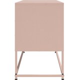 TV ormarić ružičasti 100,5x39x60,5 cm čelični | Eponuda.ba