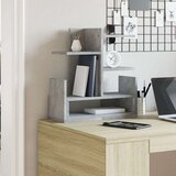  Organizator za pisalno mizo betonsko siv 49x20x52,5 cm inž. les, (21413928) | Shoptok.si