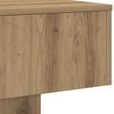  Stol za kavu Artisan hrast 60x60x31,5 cm izrađeno drvo | Eponuda.com