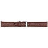 Poletto tamno braon glossy bull grained calf kožni kaiš za sat ( 700/01.18 ) | ePonuda.com